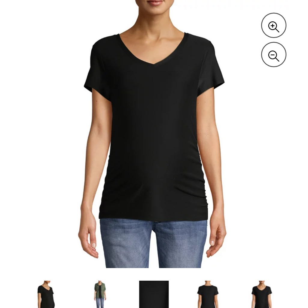 Maternity 3 Basic T Shirts  Small
